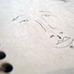 Elegant Face Sketch | Claire Dunaway Studios