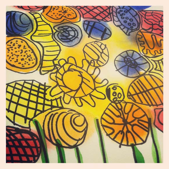 You are currently viewing Peter Reynolds Spring Watercolor Flowers Art Project!